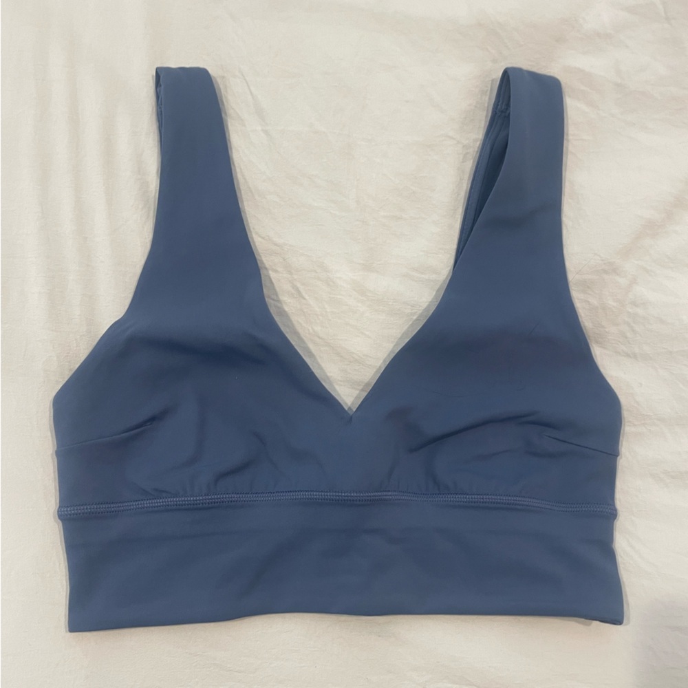 Lululemon blue sports bra